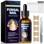 Fungal Nail Treatment Extra Strong,Nail Fungus Treatment for Toenail Toenail Fungus Treatment Nail Repair Growth Treatment for Thick,Discolored,Brittle Nails (30ML, Unscented)