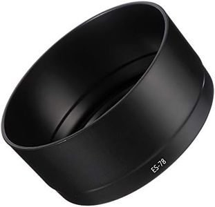 FocusFoto Bayonet Mount Lens Hood Shade Replacement for Canon ES-78 fit for Canon EF 50mm f/1.2L USM Camera Lens
