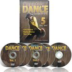 Country Dance Lessons on DVD - 5 Disc Collection - Line Dance, Swing Dance, Two Step