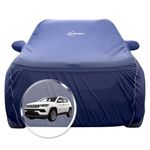 NEODRIFT 'NeoTech' Car Cover for Jeep Compass (100% Water-Resistant, All Weather Protection, Tailored Fit, Multi-Layered & Breathable Fabric) (Colour: Blue)