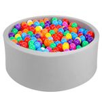 Ball Pits for Toddlers Kids,Kids Round Ball Pit Play Tent, Indoor & Outdoor Round Soft Kids Memory Foam Ball Pit,Ideal Gift Play Toy for Children Toddler Infant Boys and Girls（Balls Not Included）