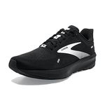Brooks Men's Launch 9 2E Width Running Shoe (BRK-110386 2E 4990680 9.5 (048) Black/White)