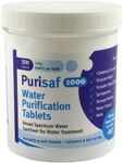 Purisaf Water Purification Tablets 200 per tub