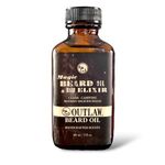 Outlaw Soaps Magic Beard & Hair Elixir - Smoky woody cedar - A fantastic beard oil for all your beard (and other frizzy problematic hair) needs - BIG 3 Oz Bottle