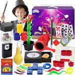 Skirfy Magic Kit-Magic Tricks for Kids Age 6-8,Perfect Magic Toys for Kids,Ideal Birthday New Years Gifts for Boys Girls