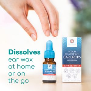 Medi Grade Ear Drops – Sodium Bicarbonate Solution for Ear Wax Removal