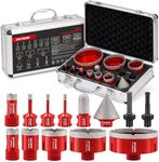 DAYDOOR Diamond Hole Saw Kit, 13-Pi
