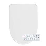 ALPHA BIDET RW GXR Wave Bidet Toilet Seat in Round White