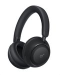 soundcore Space 2 by Anker, Active Noise Cancelling Headphones, Comfortable Fit, 50H Playtime, LDAC Hi-Res Wireless Audio, Dual Connection, Clear Calls, Bluetooth 6.1, Nap Mode, Wearing Detection