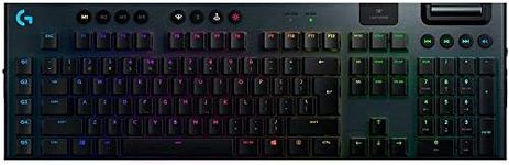 Logitech G915 Wireless Mechanical Gaming Keyboard (Tactile) - Black & 703 Lightspeed Wireless Gaming