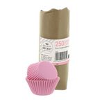 Culpitt Select Pink Baking Cases, Greaseproof Paper Baking Cups, 50mm Cupcake Cases - Extra Large Pack of 250