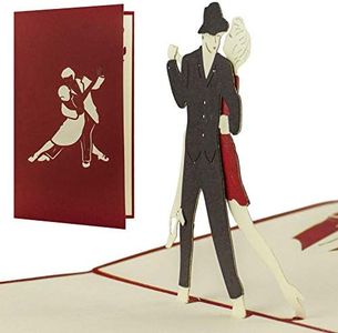 Ballo, scheda Pop Up di alta qualità come regalo di danza di carte, H07