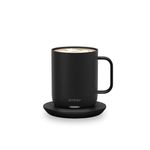 Ember Temperature Control Smart Mug 2, 10 oz, Black, 1.5-hr Battery Life - App Controlled Heated Coffee Mug - Improved Design