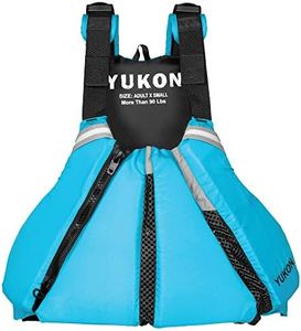 Yukon Sport Paddle Life Vest, Turquoise, Small/Medium