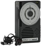 Wittner Taktell® Quartz QM 2 Series 861 - Zwarte kunststof behuizing - 40-208 beats/minuut - 39 tempo posities - Met concert toonhoogte a1 = 440 Hz - Inclusief batterij (9 volt) en koptelefoon