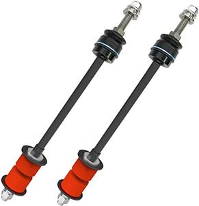 PAIR Front Sway Bar 6" Lift Extended Link Kit 4WD FITS Select Models Avalanche, Silverado, Tahoe, Sierra, Ram 1500, F-150, Hummer 2001-2018, Bushings Designed And Manufactured USA