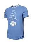 Shop The Arena: NBA: Los Angeles Lakers: City Men's T-Shirt (Light Blue 3XL)