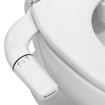 SAMODRA Self Cleaning Bidet for Toilet, Ultra-Slim Single Nozzle Bidet Attachment for Toilet with Adjustable Water Pressure, Fresh Water Non-Electric Bidet, Minimalist Bidet Ease of Use