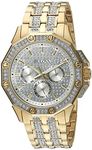 Bulova Men's Crystal Octava Watch, Gold Tone Stainless Steel (Model: 98C126)