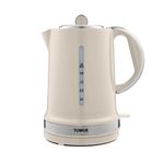 Tower T10049CHA Belle Jug Kettle with Rapid Boil, 1.5L, 3000W, Chantilly Cream