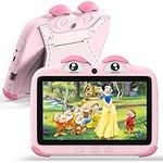 Ascrecem Toddler Tablet for Kids 7 in Kids Tablets with WiFi Dual Camera Android Children Tablet with Parental Control Software Educational Games 32GB Youtube Google Play age 3 to 14 Year old Boy Girl