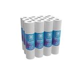 1 Micron Sediment Filter 10" x 2.5" Whole House Water Filter Sediment Water Filter Replacement Cartridge Compatible with Any 10 inch Reverse Osmosis Water Filtration System Value Pack (12)