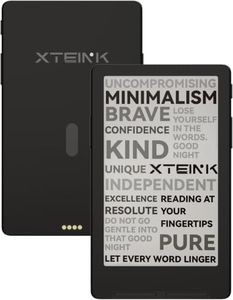 XTEINK X4 Classic Pocket eReader, Ultra-Light 68g & 4.9mm Thin, Space Black