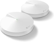 TP-Link Deco Whole Home Mesh WiFi System (Deco M5) – Up to 3,800 Sq. Ft. Coverage, WiFi Router/WiFi Extender Replacement, AC1300 Gigabit Ports, Parental Controls/Anitivirus, Seamless Roaming, 2-Pack