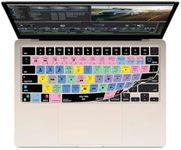 KB Covers Final Cut Pro Keyboard Cover Compatible with MacBook Pro - 14" & 16" - (2021+) & MacBook Air w/M2 Chip - 13" & 15" - (2022+)