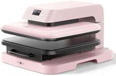 HTVRONT Auto Heat Press Machine for T Shirts - Heat Press 15x15 with Auto Release - Heats Up Fast & Heat Evenly, Professional Heat Press Machines for HTV, Sublimation, Heat Transfer Projects