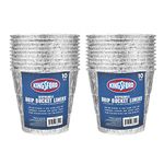 Kingsford Disposable Drip Bucket Liners, 10 Count | Aluminum BBQ and Grill Grease Bucket Liners | Easy Grill Clean Up, Fits Most Standard Drip Buckets (2 Pack, 20 Pieces Total)