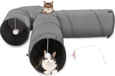 Ownpets Large Cat Tube Tunnel,3 Way