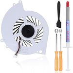 ARLBA New Replacement Internal Cooling Fan KSB0912HE for Sony Playstation 4 PS4 CUH-12XX CUH-1200 CUH-1200AB01 CUH-1200AB02 CUH-1215A CUH-1215B W/ Repair tools ( Screwdrivers T8+T10 & Thermal Grease)