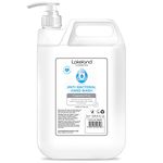 Lakeland Cosmetics antibacterial soap hand wash - 5L Litre with Pump - Vegan anti-bacterial liquid soap hand wash, made in UK (Single)