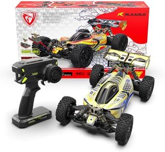 AMORIL RLAARLO 1/8 Dragon Knight Electric Brushless RC Car for Adults with 80km/h,4X4 RTR Off-Road Buggy,Hobby Racing Competition Grade, Charger and Battery Excluded