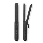 L'ANGE HAIR Le Duo Grande 360° Airflow Styler | 2-in-1 Curling Wand & Titanium Flat Iron Hair Straightener | Professional Hair Curler with Cooling Air Vents to Lock in Style | Adjustable Temp