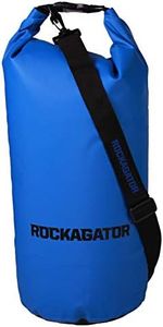 Rockagator Waterproof Dry Bags 100% Water Proof Dry Bag with Detachable Shoulder Strap | Can Be Submersed in Water and Will Keep Your Gear Dry on the River, Lake, Raft, Kayak (10L, 20L, 30L, 50L)