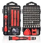 STREBITO Precision Screwdriver Set 124-Piece Small Screwdriver Set Magnetic Repair Tool Kit for Laptop, iPhone, Cell Phone, PC, MacBook, Tablet, Computer, PS5, PS4, Xbox, Electronic, Glasses, Watch