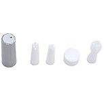 Nuvantee Cream Whipper Replacement Parts Kit - with 3 Decorating Nozzles & Aluminum Charger Holder - Compatible with Most Whipped Cream Dispensers