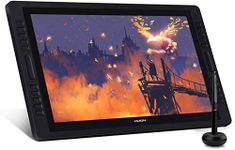 HUION Kamvas PRO 20 Pen Display Drawing Graphic Tablet Monitor with Battery-Free 8192 Pen Pressure 19.5 inch 120% sRGB Full Lamination Screen