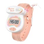 NN BEN NEVIS Potty Training Watch, Potty Timer Toilet Shape and LED Colorful Lights, Toddler Toilet Training Aid, Remind Toddler to Go to The Toilet, Best Gift for Toddlers, 05-Apricot, L6688