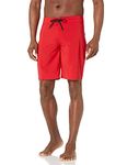 Billabong Men's Classic 4-Way Stretch Boardshort, 20 Inch Outseam, Lifeguard Red, 38