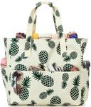 LEDAOU Large Beach Tote Bag Women W