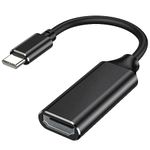 USB C to HDMI Adapter, Type c to HDMI 4K Adapter (Thunderbolt 3/4 Compatible) with Video Audio Output for MacBook Pro 2016-2022, MacBook Ari, Samsung Note 9/S9/Note 8/S8, Huawei P50 and More