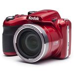 Kodak Az421-Rd Pixpro Astro Az421 16 Mp Digital Camera With 42X Optical Zoom And 3" Lcd Screen (Red) - Mb 8