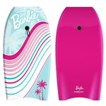 Barbie™ Signature 36in Surfboard by Wavestorm | Graphic top Deck with high Density Slick Bottom | for Kids and Adults |Foam Construction with Accessories | Basic Leash Included