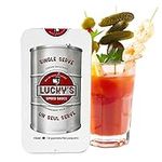 Lucky’s Speed Sauce Single Serve Caesar & Bloody Mary Mix - Premade Mixer for Tomato Juice Drinks, Cocktails, Beer, Vodka, Tequila - 20 Packets of Premium Liquid Seasoning, Great Gift - 15ml Each