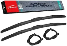 Windshield Wipers - 22" & 21" Wiper Blades OEM Quality Premium All-Seasons Stable & Quiet for Front Automotive Windshield (Set of 2)