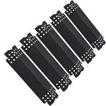 SUONA P164 BBQ Replacement Parts Heat Plate for Nexgrill 720-0888 720-0888N 720-0958A 730-0896 720/730-0882A BHG 720-0882 720-0830H Expert 720-0968 720-0968C Members Mark 720-0882D Heat Shield Tent Flame Tamer Burner Cover 14 9/16 inch 5-Pack