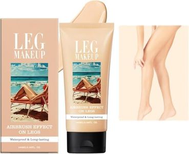 Leg Makeup Cream Concealer - Waterproof No Transfer Leg Makeup To Cover Veins, Tattoo - Flawless Full Coverage Body Concealer For Mature Skin - leg And Body Veins Tattoo Cover Up Make up (#01 Natural White)